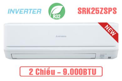 Điều hòa Mitsubishi 2 chiều inverter 9000BTU SRK/SRC25ZSPS-W5
