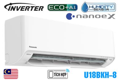 Điều hòa Panasonic inverter 1 chiều 18000BTU U18BKH-8
